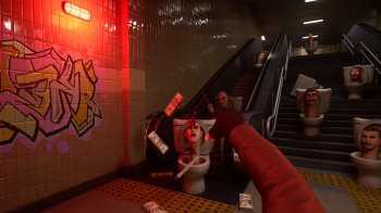 Skibidi Toilets: Invasion captura de tela 1