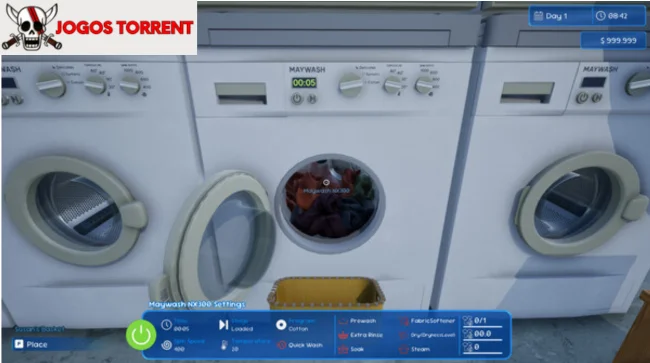 Baixe Laundromat Manager Simulator Torrent