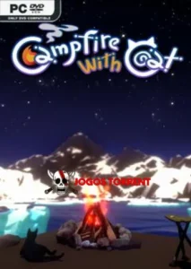 Campfire with Cat